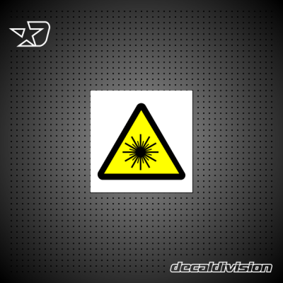 WW-12 Lazer Hazard Sign